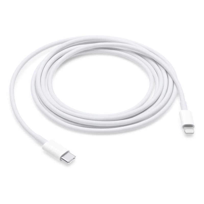 Apple Lightning Till USB-C Kabel 2m Vit